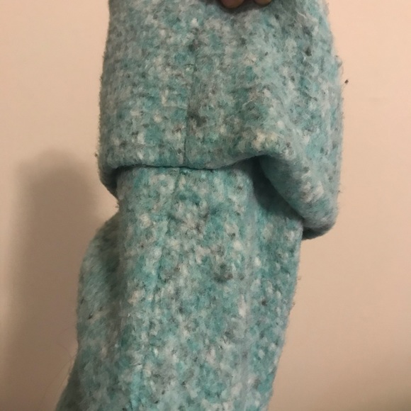 Zara light green coat - Picture 4 of 5